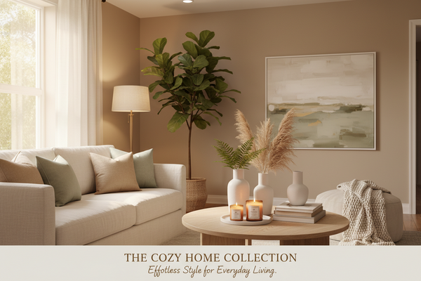 "Curated home and lifestyle products including décor, kitchen essentials and bedroom accessories