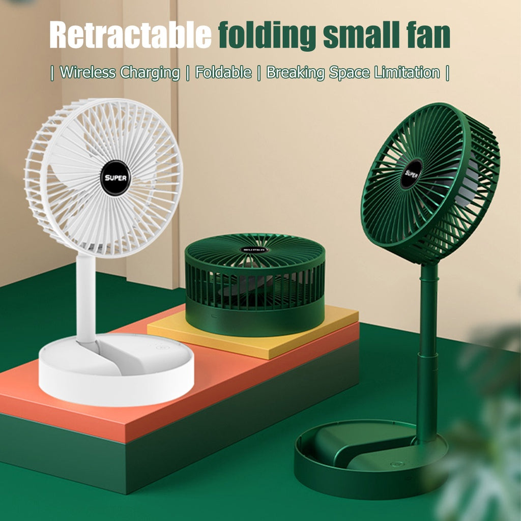 Super Folding Storage Net Bed Fan – Portable Retractable Table Fan