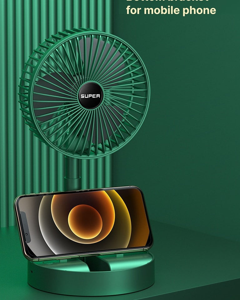 Super Folding Storage Net Bed Fan – Portable Retractable Table Fan